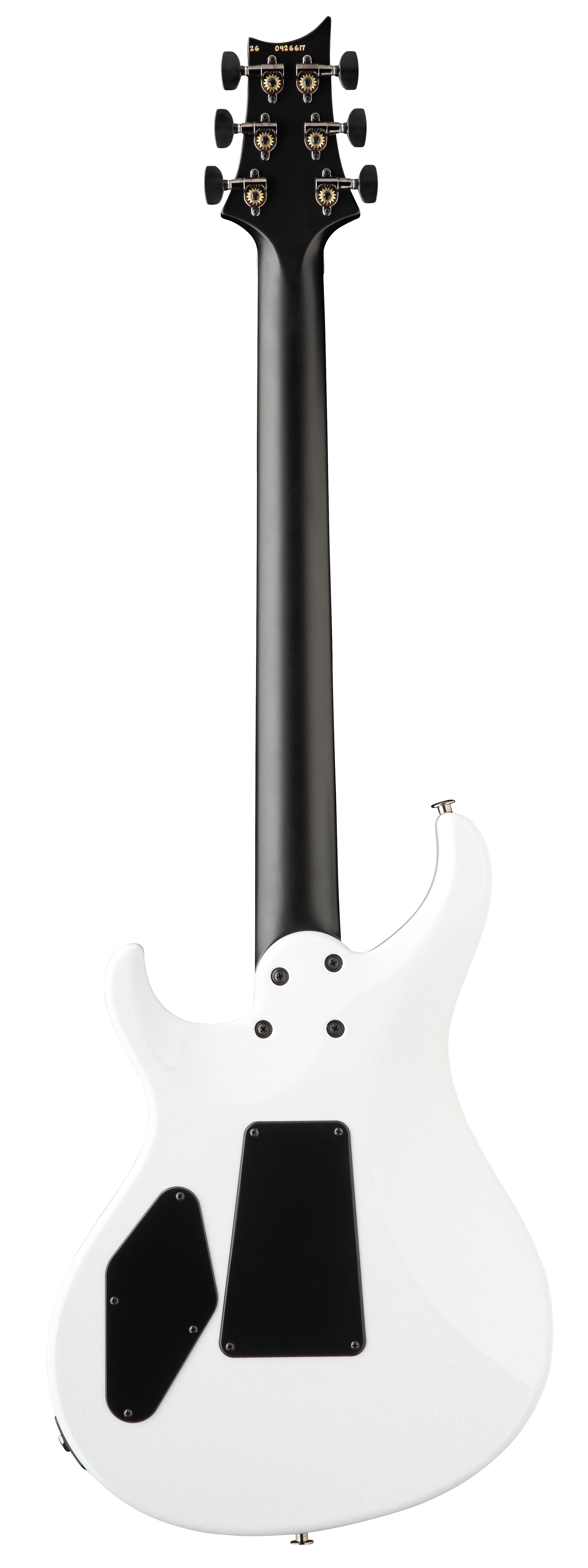 Tekton Floyd Black Satin Neck -  White Holoflake
